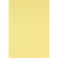 Bantex konceptpapir linjeret gul