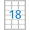 Apli multietiketter 63,5x46,6mm hvid