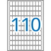 Apli 12 x 18 mm etiketter hvid