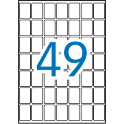 Apli Print & Write etiketter 19x27mm