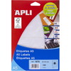 Apli 36 x 82 mm etiketter hvid