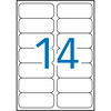 Apli 99,1 x 38,1 mm etiketter hvid 