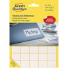 Avery 3318 etiketark 22x18mm hvid 1200stk