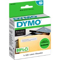 Dymo LabelWriter etiketter 19x51mm hvid