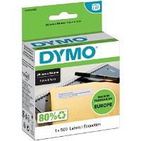 Dymo LabelWriter retur-etiketter 25x54mm hvid