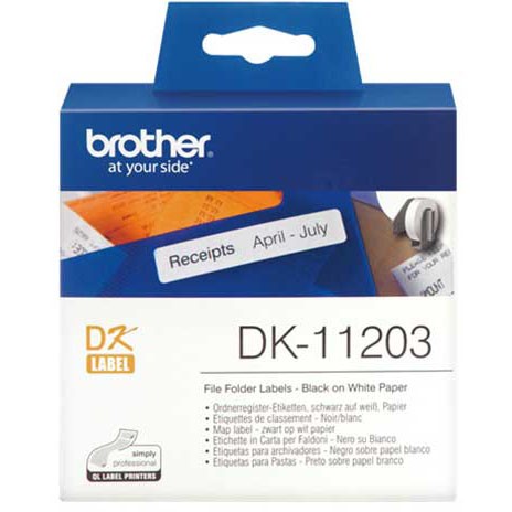 Etiketter Brother file folder 17x87 300 pr. rl.