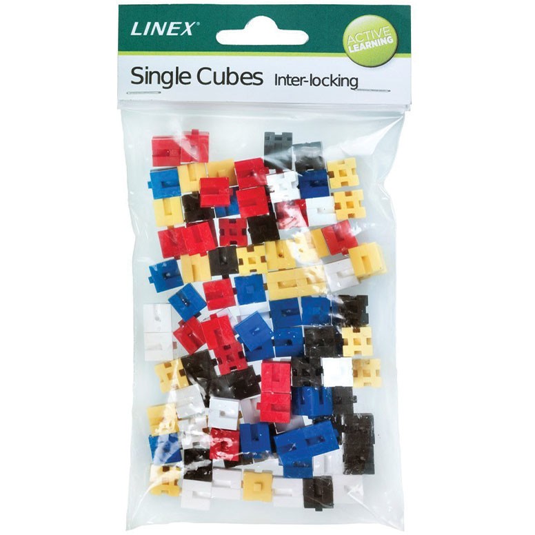 Linex Interlocking Cubes 100 stk