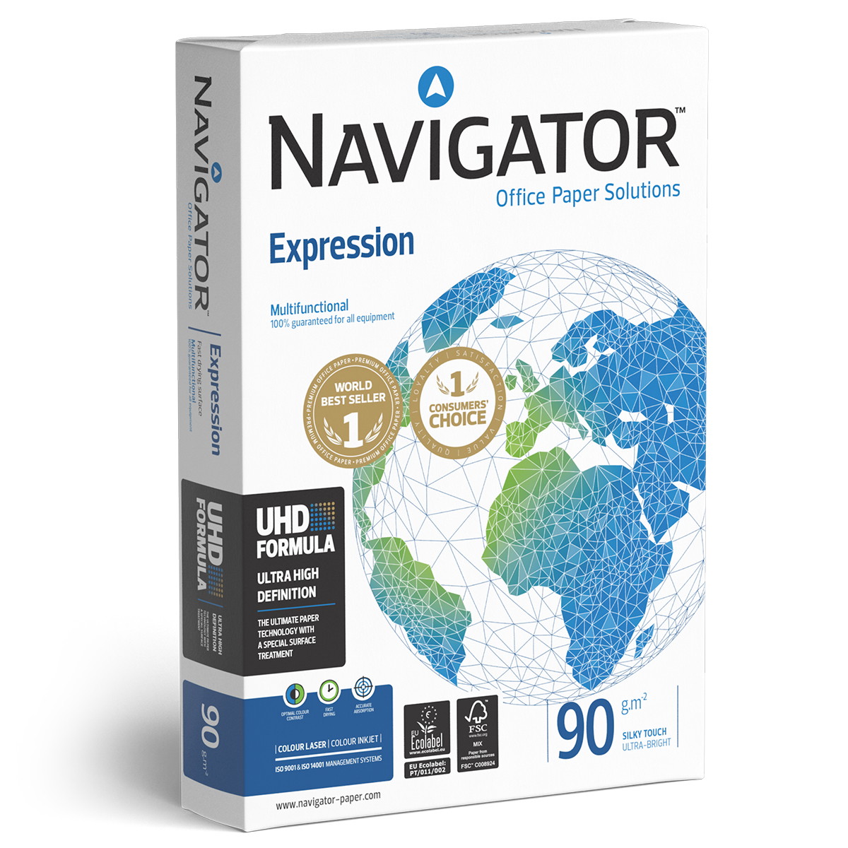 Navigator Expression A4 kopipapir 90g hvid 500ark
