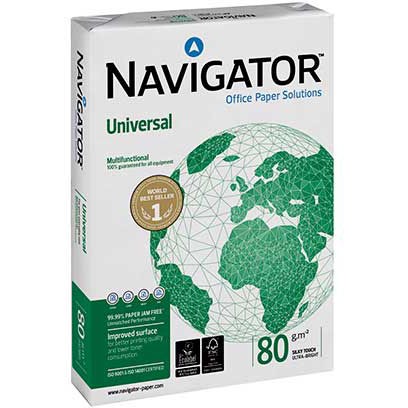 Navigator Universal A4 kopipapir 80g hvid 500ark