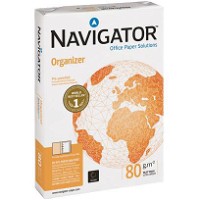 Navigator Organizer A4 kopipapir hullet 80g hvid 500ark 