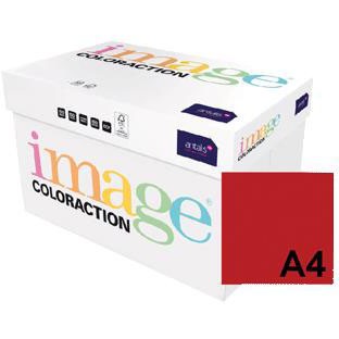 Image Coloraction A4 80g 500 ark kopipapir i rød