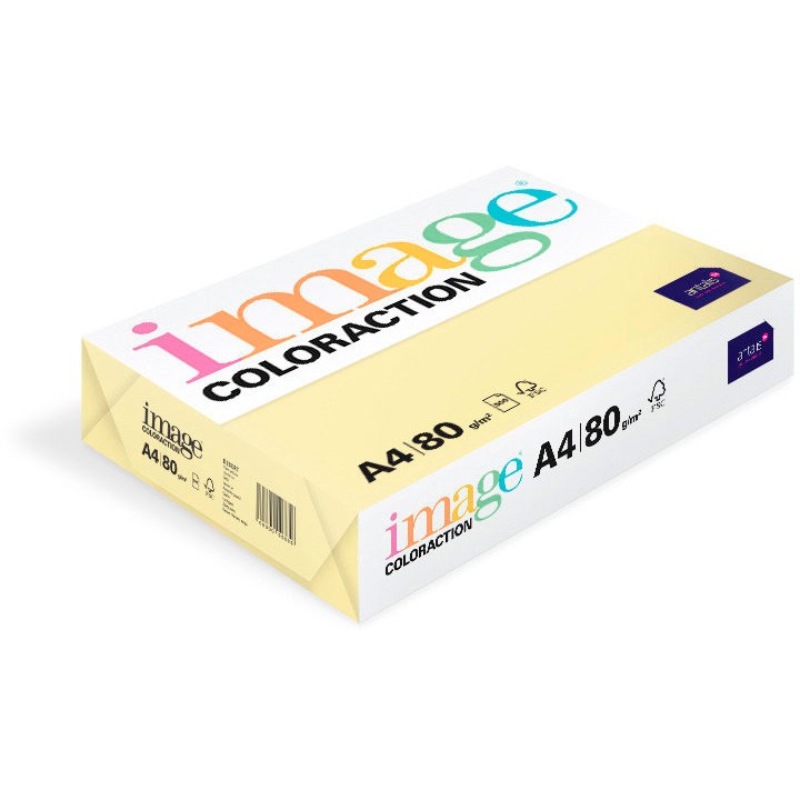 Image Coloraction A4 80g Desert Pale Yellow 500 ark