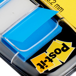 Post-it indexfaner 25x43mm blå