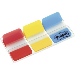 Post-it indexfaner 25x43mm 3 stk