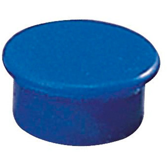 Dahle magneter i blå 13 mm 10 stk
