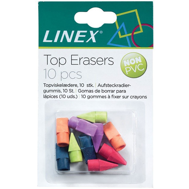Linex topviskelæder flere farver 10 stk