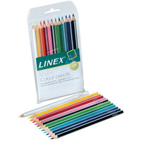Linex CPL12 farveblyanter 12 stk.