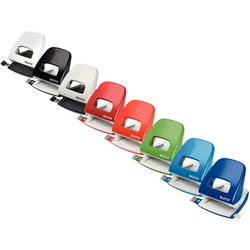 Leitz 5008 hulapparat med anlægsskinne sort