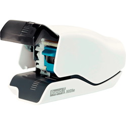 Rapid 5025E el-hæfter 25ark hvid