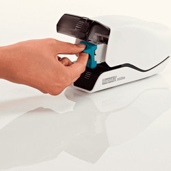 Rapid 5025E el-hæfter 25ark hvid