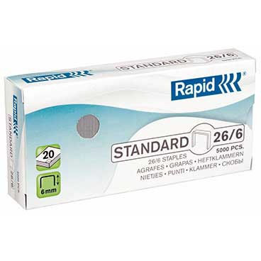 Rapid Standard 26/6 hæfteklammer