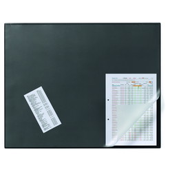 Durable skriveunderlag m/dækplade 52x65cm sort