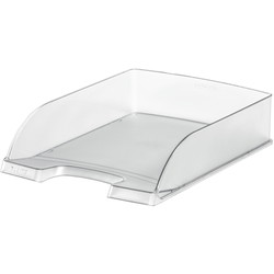 Leitz Plus brevbakke i standard størrelse i farven klar