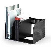 Durable OPTIMO katalogholder med to rum i farven sort