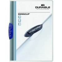 Durable SWINGCLIP klemmappe A4 30 ark mørkeblå