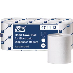 Tork 471113 Advanced H12 2lags aftørringsrulle hvid 6ruller