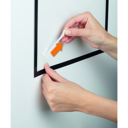 Durable Duraframe Wallpaper A4 magnetramme sort