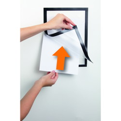 Durable Duraframe Wallpaper A4 magnetramme sort
