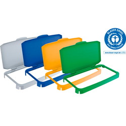 Durable DURABIN foldbart låg 60L blå