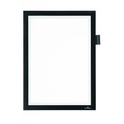 Durable Duraframe Note magnetramme A4 sort