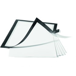 Durable Duraframe Note magnetramme A4 sort