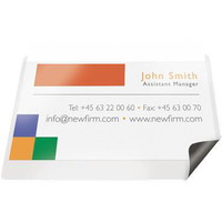 BNT 25x75 mm magnetlomme hvid