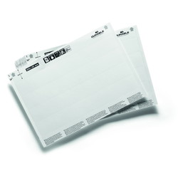 Durable SCANFIX indstiksark i størrelsen 200x30 mm A5 20 ark a 80 stk.