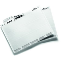 Durable SCANFIX indstiksark i størrelsen 200x40 mm A5 20 ark a 60 stk.