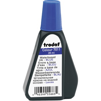 Trodat 7011 stempelfarve blå