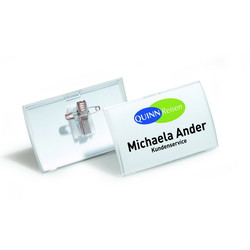 Durable Click Fold kongresmærke 40x75mm