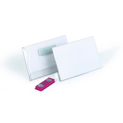 Durable kongresmærke m/magnet 54x90mm