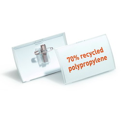 Durable Click Fold kongresmærke 54x90mm