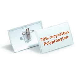 Durable Click Fold kongresmærke 54x90mm