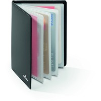 Durable RFID kreditkortmappe til 8 kort i farven sort