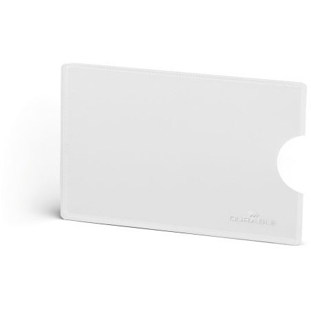 Durable RFID SECURE kreditkortetui til 1 kort 3-pak i farven sølv