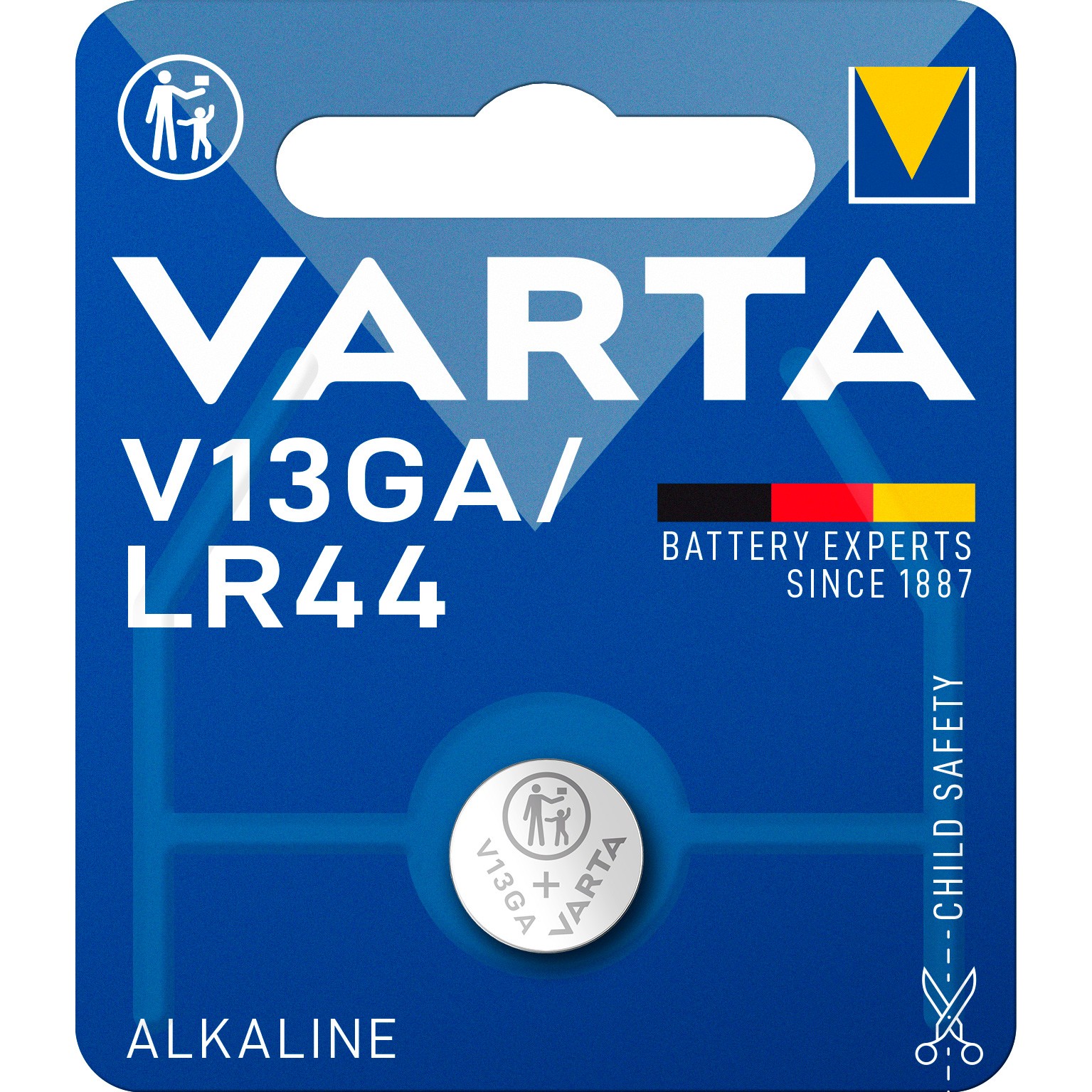 VARTA knapcellebatteri V13GA/LR44 1 stk