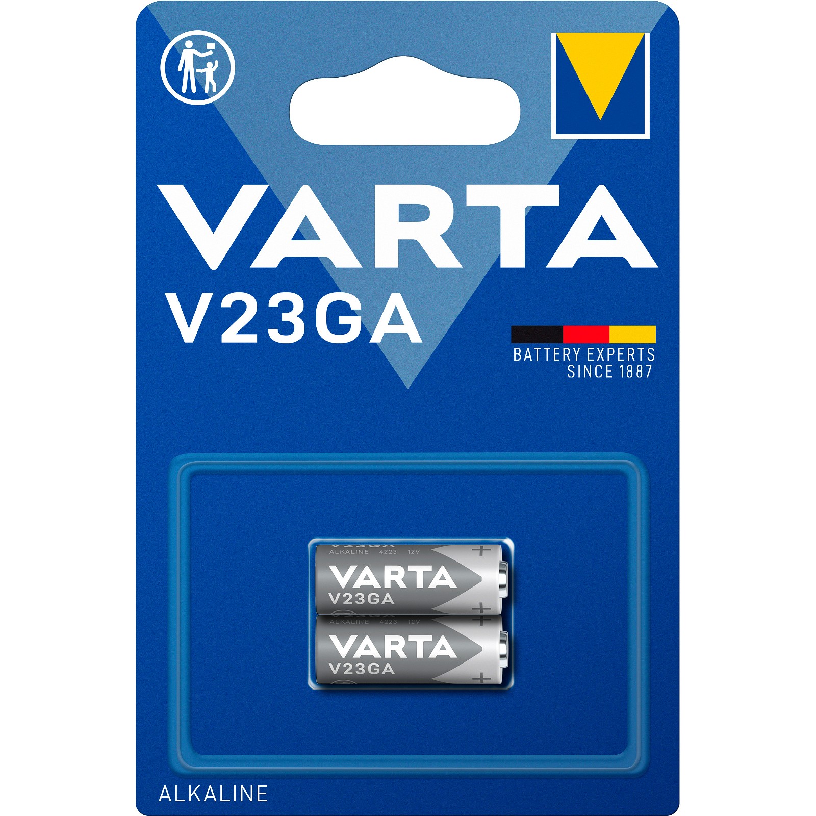 VARTA knapcellebatterier V23GA 2 stk