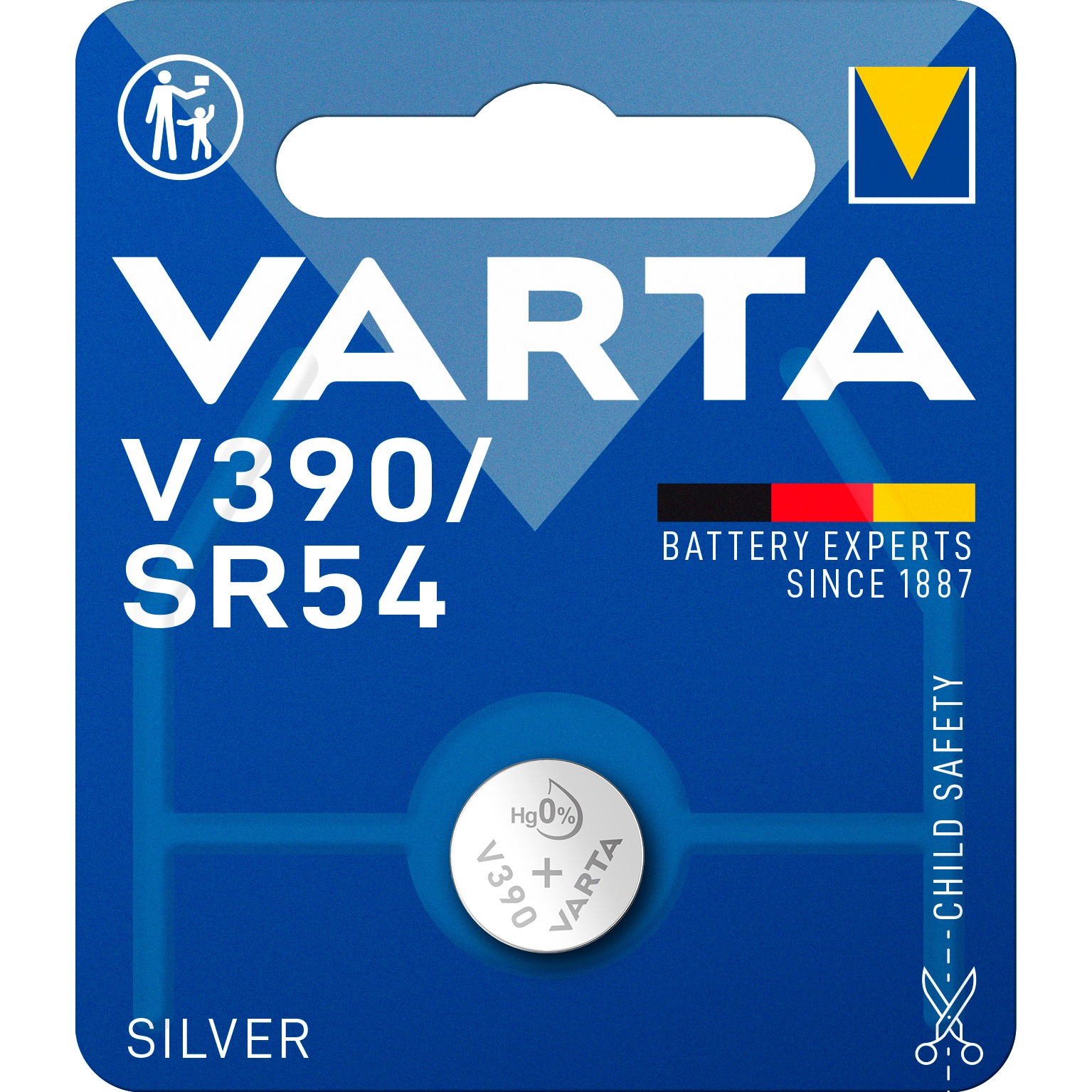 VARTA knapcellebatteri V390/SR54 1 stk