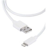 Vivanco USB lghtning kabel 1,2m hvid