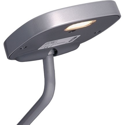 Luxo Trace bordlampe i grå